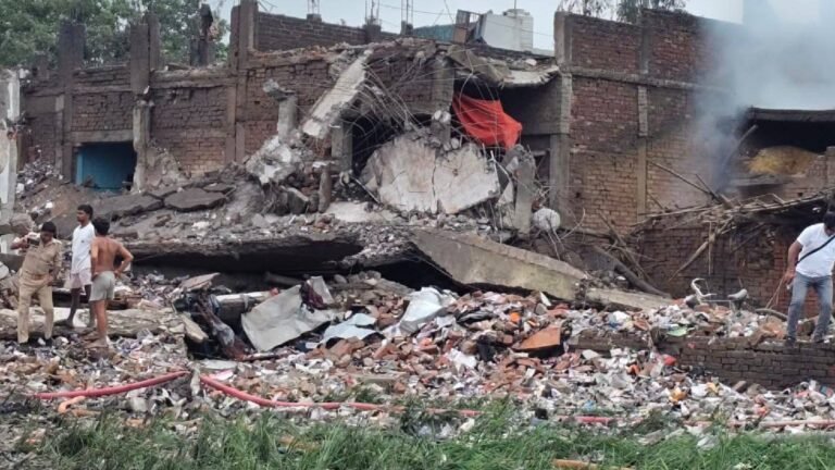 Kaushambi Firecracker Factory Blast