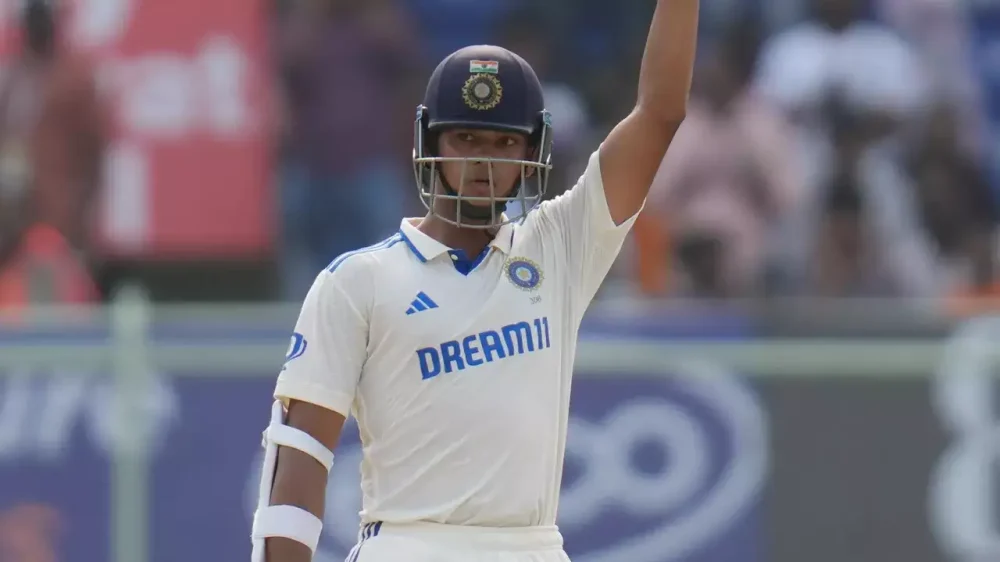 Yashasvi Jaiswal's unbeaten century