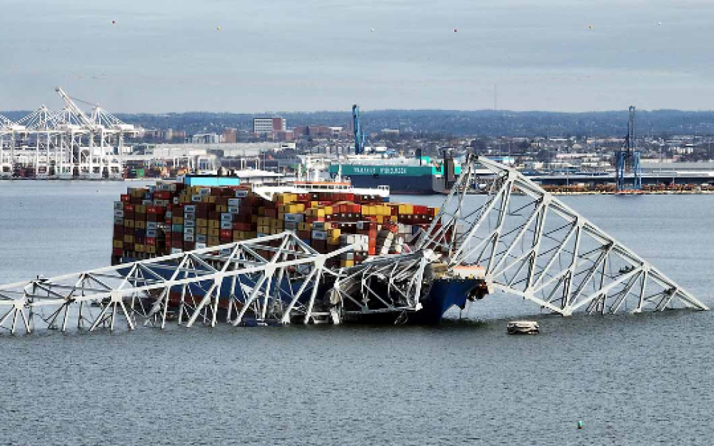 Baltimore America baltimore bridge collapse | shreshth bharat |