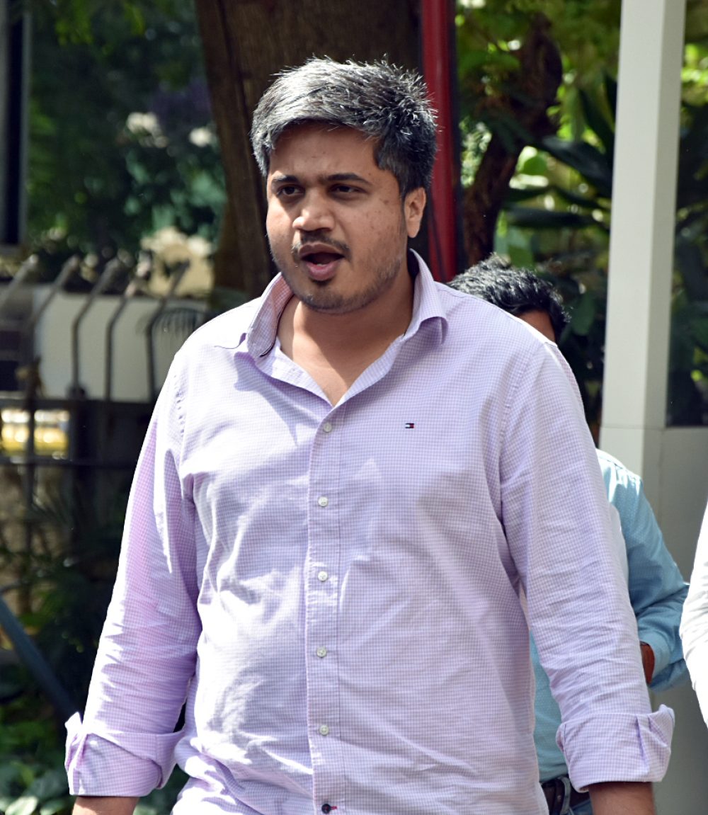 Rohit Pawar appears before ED office for questioning Rohit Pawar appears before ED office for questioning