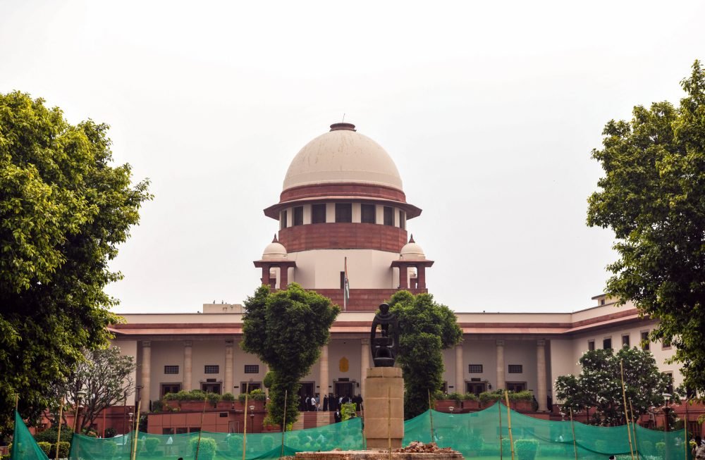New Delhi, Aug 04 (ANI): A view of the Supreme Court of India, in New Delhi on Friday. (ANI Photo/Amit Sharma)