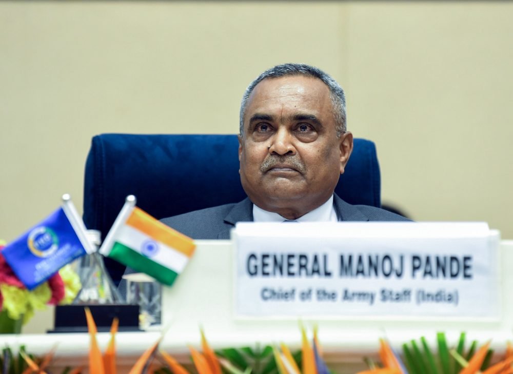 New Delhi, Sep 29 (ANI): Indian Army Chief General Manoj Pande attends the 118th Annual Session of the PHD Chamber of Commerce and Industry (PHDCCI) on 'Rising India: Amrit Kaal of Unprecedented Growth', at Vigyan Bhawan, in New Delhi on Friday. (ANI Photo)