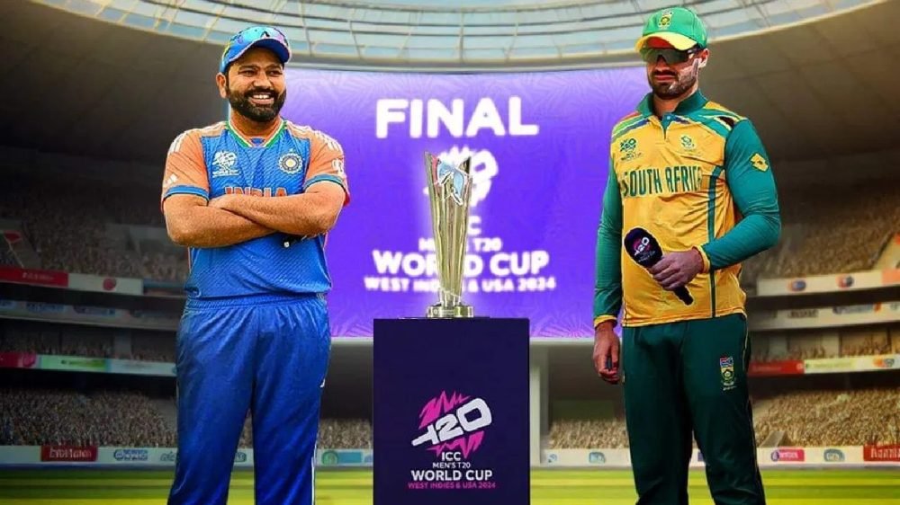 IND vs SA Final T20 World Cup 2024 Scorecard Team india inning end rohit sharma virat kohil Axar Patel