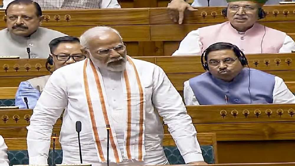 PM Narendra Modi Speech in Patrliament | lok sabha session 2024 | shreshth bharat