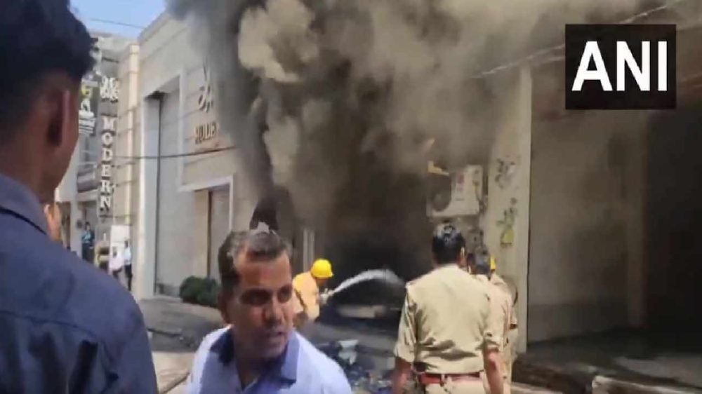 Pilibhit Sarafa Market Fire