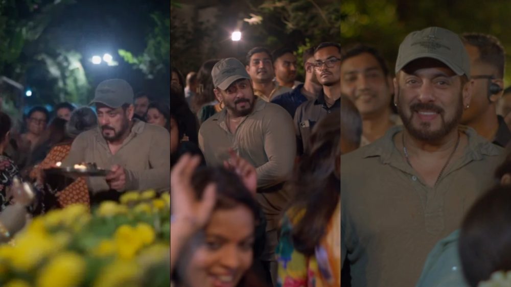 Salman Khan At Ganpati Visarjan Salman Khan At Ganpati Visarjan