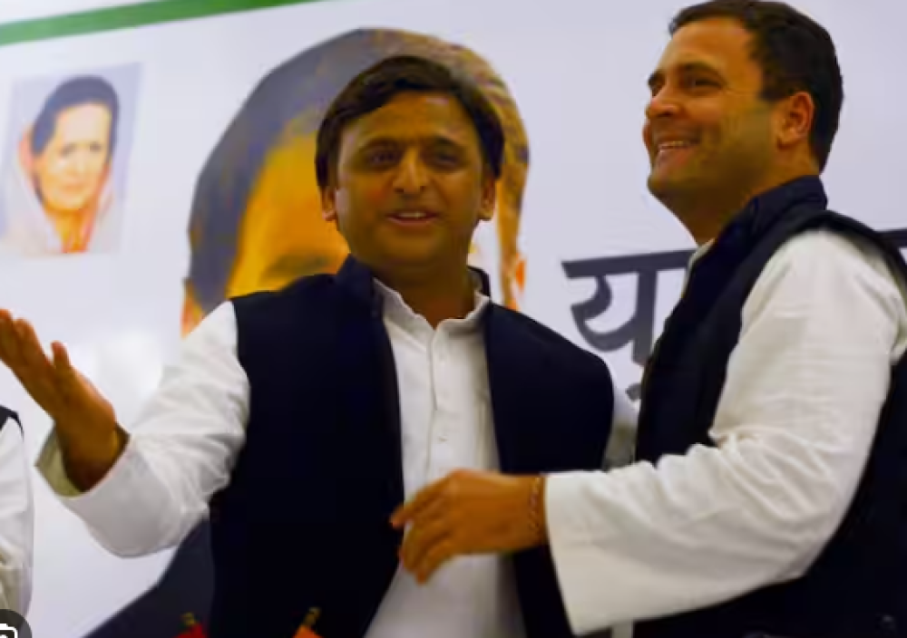 AKHILESH YADAV | RAHUL GANDHI | SAMAJ VADI PARTY | CONGRES | INDIA | ALLIANCE | SHRESHTH BHARAT