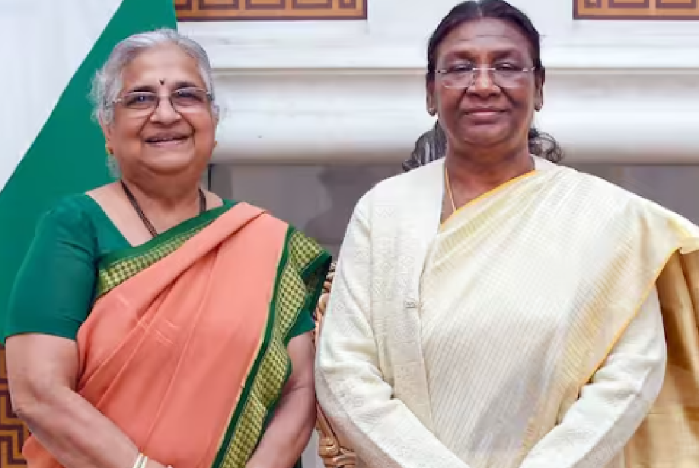 sudha murti & dropati murmu SUDHA MURTI | DROPATI MURMU | BJP | SHRESHTH BHARAT