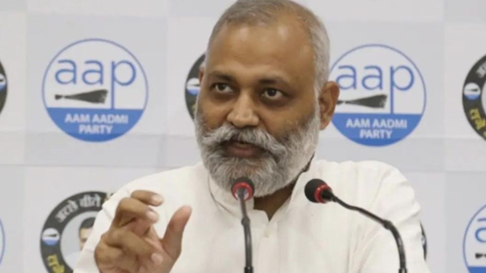 Somnath Bharati aap candidate Somnath Bharati says if Narendra Modi become pm third time will shave off my head