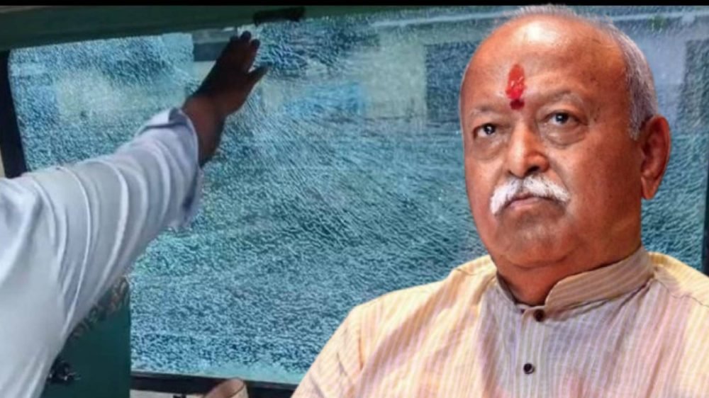 Stone Pelted at Shatabdi Express