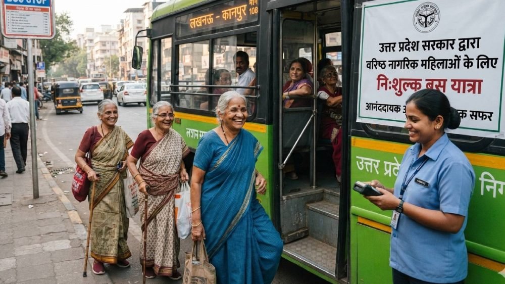 Uttar Pradesh Free Bus Travel