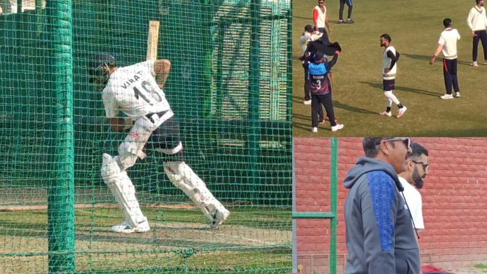 Virat Kohli in Practice