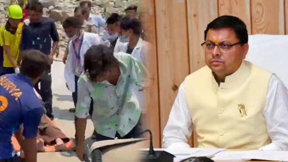 cm dhami expressed grief | cm dhami | alaknanda river | shreshth bharat