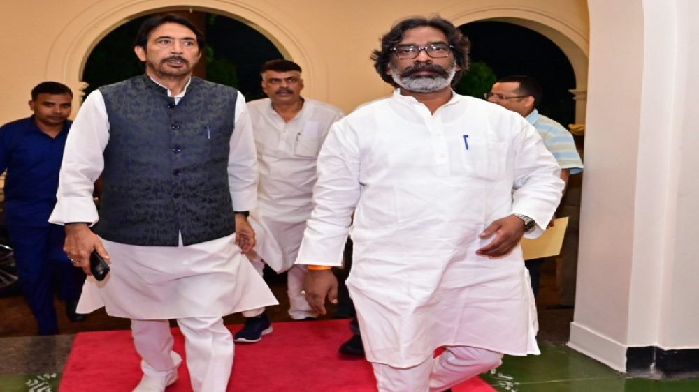 hemant soren | champai soren | jharkhand news | shreshth bharat