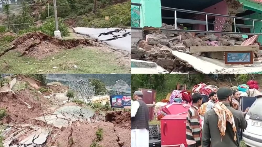 landslide in jammu and kashmir