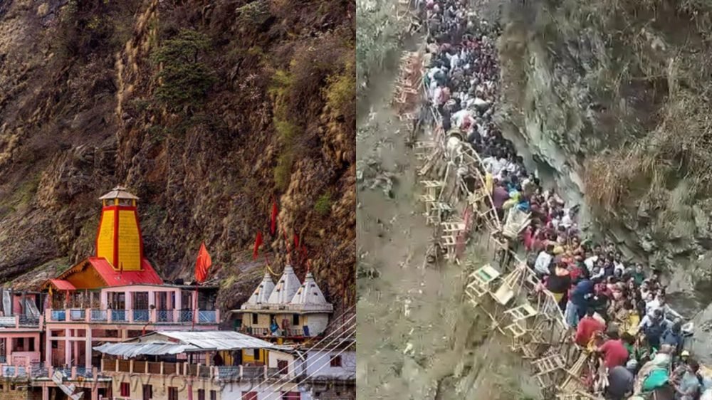 Yamunotri Dham situation uncontrolled on fourth day queues of vehicles extended up to five km